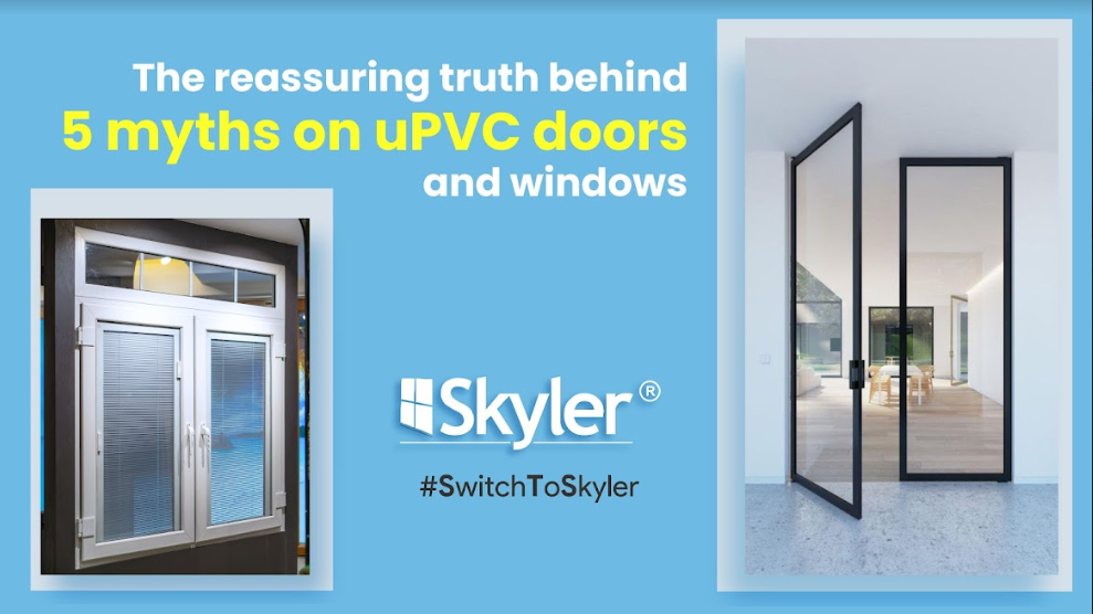 The reassuring truth behind 5 myths on uPVC doors and windows